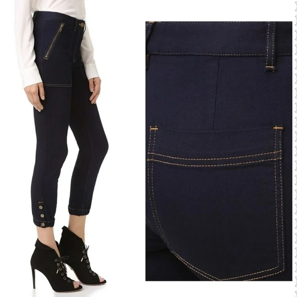 Veronica Beard Cardiff Cargo Jeans 4